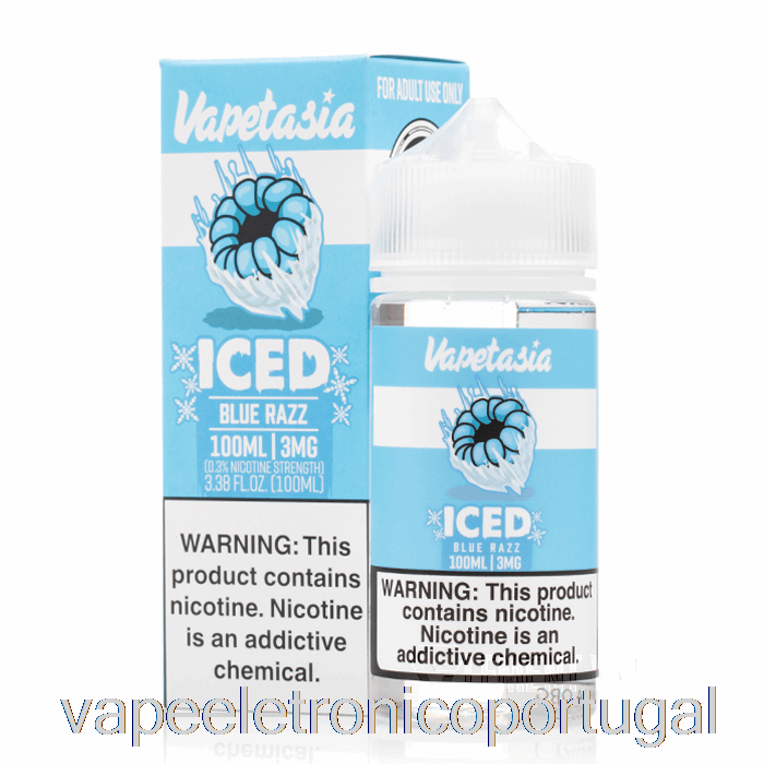 Vape Eletrônico Iced Blue Razz - Vapetasia - 100ml 0mg